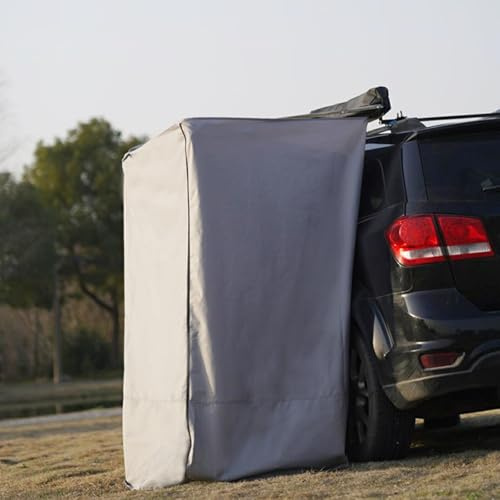 Miuxe Shower Tent Awning for Cars, Vehicle Awning Shower Room for SUV Truck, Car Side Privacy Shelter Bathroom Outdoor Changing Room, Portable Toilet Shower Tents