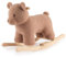 Bieco Plüsch Schaukeltier Bär Mika, 68 cm | Kinder Schaukelstuhl mit Sicherheitsgurt | Baby Schaukel | Schaukel Kleinkind | Schaukeltier Baby | Baby Schaukelwippe ab 9 Monate | Schaukelpferd Holz