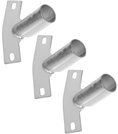 HOLIDYOYO 3pcs Broom Handle Connector Kit Replacement Broom Head Adapter Push for Floor Cleaning