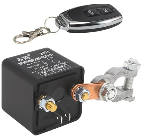Universal Batterieschalter Relais Batterie-Isolator mit Fernbedienung