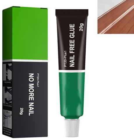 No Nails Strong Glue,High Strength Ceramic Glue,No More Nails Original,Heavy-Duty Mounting Adhesive,White Instant Grab Adhesive,For Wood,Ceramic,Metal & More
