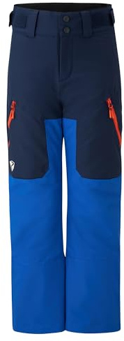 Ziener Kinder ARNURO-Z Ski-Hose/Schnee-Hose | wasserdicht, Gürtelschlaufen, PFAS frei, Cobalt Blue, 140