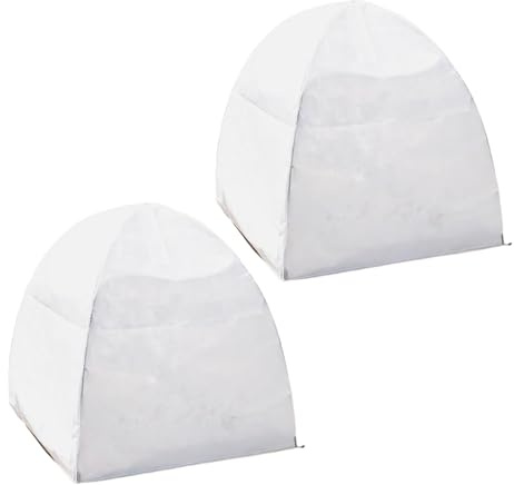 Miyanvuo Coperture Protettive per Piante dal - 2 Pezzi Tenda in Tessuto Non Tessuto,56 X 56 Cm Protettore Invernale per Piante | per Uccelli Conigli Scoiattoli Arbusti Alberi da Frutto