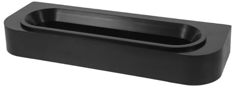 ABOOFAN Bac à Eau en Plastique pour Machine à Glace Collecteur D’Eau Petit Format Réservoir de Récupération Compatible Multi-Machines Pièce Détachée pour Sorbetière et Machine à