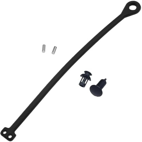 YIPFEN 1 Set Cinghia di Fissaggio per Tappo Serbatoio, Linea, Fascia in Gomma, Compatibile con Tappo Carburante Auto, Resistente e Universale