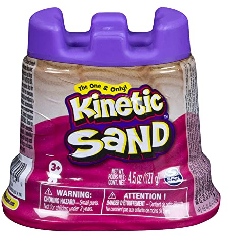 Kinetic Sand Mini Play Tower with Sand - Pink, 141 g
