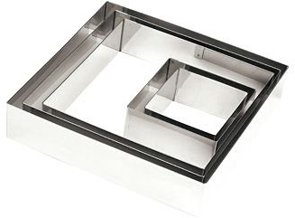 Rozzoni Carré inox 30x30 H6 (professionnel)