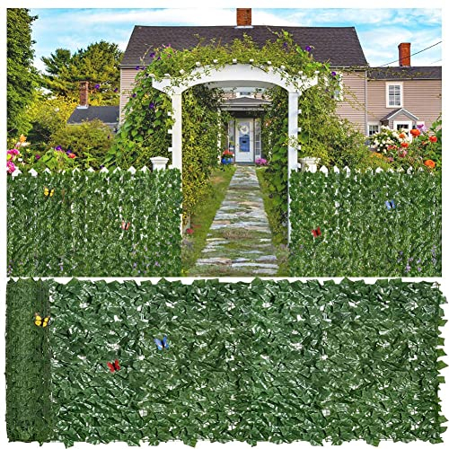sxysdkjco Haie Artificielle Clôture de confidentialité Le Mur Vegetal,Haie Artificielle Extensible Brise Vue,Prise en Charge Taille Personnalisée, Rouleau Haie Artificielle(Size:2x20m/6.56x65.62ft)