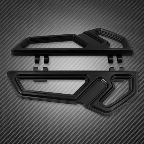 Repose Pieds Arrière Moto Pour HAR&LEY Softail Touring Road King Street Electra Trike Glide FLH Moto Pilote Plancher Marchepied Avant Repose-pieds Pédale Repose Pieds Moto (Color : C)