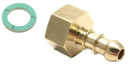 1/2 BSP Female Fitting to LPG Fulham Nozzle to 8mm I/D Hose with Washer