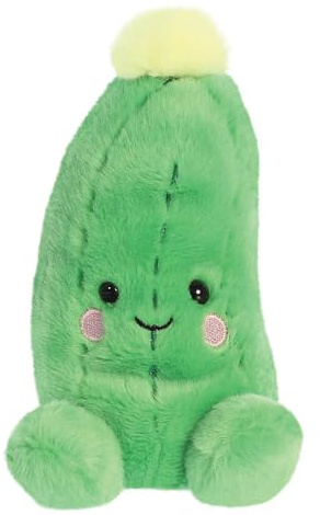 Aurora, 33791, Palm Pals Dillian Cucumber 5In, Soft Toy, Green