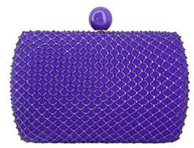 MODELISA - Bolso Clutch Cartera De Mano Brillo Cadena Hombro Fiesta Boda Noche Evento Mujer