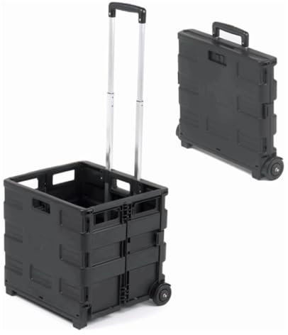 Mehrzweckwagen, Einkaufstrolley, Klappbar, Einkaufsroller Verstellbarer Griff, Mit Rollen | CARRYMAX