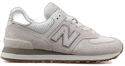 New Balance Baskets 574 pour Femme, Sel de mer Blanc cassé, 38 EU
