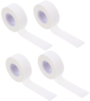 HIAKDOFT 4 Rolls Breathable Self Adhesive Finger Guard Tape Cotton Cloth Medical Tape for Skin Protection and Comfortable Fixation Preventing Dryness and Cracking