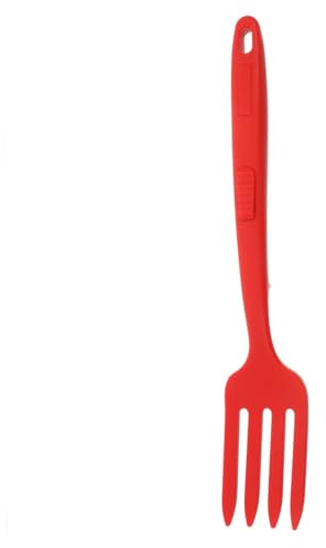 LALADEFIEE Fourchette De Cuisson Silicone Résistante Haute Température Antiadhésive Multifonction Pour Pâtes Mélange Et Cuisson Cuisine