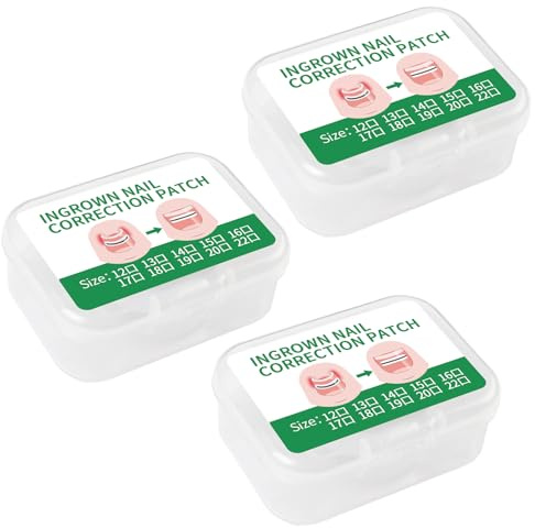 Cerotti per Unghie Incarnite Piedi 30 Pezzi Unghie Incarnite Piedi per Alleviare La Scanalatura Delle Unghie Soluzione Completa per Unghie Dei Piedi Incarnite