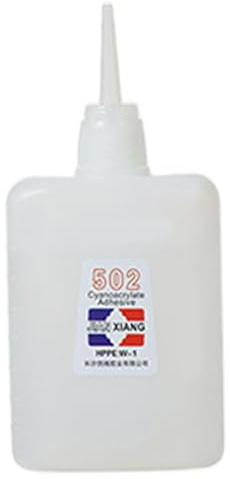 Super Glue de grado médico para cortes, súper pegamento fuerte con secado rápido, resistente a la corrosión, resistente al agua, 502 para madera, plástico y metal, 502