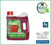 DEGRASS D-50 DESENGRASANTE DE SUPERFICIES Y PLANCHAS EN FRÍO Desengrasante alcalino concentrado para limpieza de grasas muy incrustadas. Garrafa 4lt x4U.