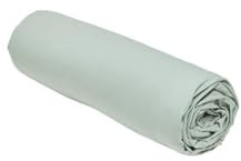 Drap Housse 140X200 2 Personnes Grand Bonnet 30 Coton Uni Celadon