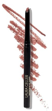 LAURA GELLER NEW YORK Modern Classic Lip Liner (Purely Pink) - Prevents Feathering and Fading, Water and Transfer Proof - Luxurious Creamy Long Lasting Lip Liner