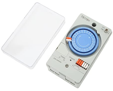 Minuterie, Minuterie Mécanique Programmable Facile à Installer 220‑240V pour Chauffe-Eau