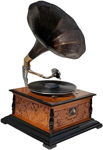 HMV Gramophone Phonograph Working Antique Audio,Win-up Record Players