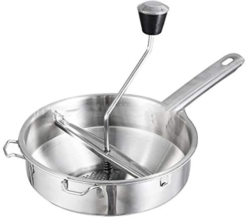 Seprendi Stainless Steel Food Mill Grinder, Easy Cleaning, Premium for Mashing Potatoes, Straining Vegetables, Seed Removal