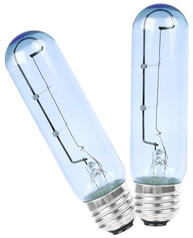 DZQPPC Cool Blue Glass Lamp Bulb 7006999 for sub-Zero Refrigerator and Freezer Units E26 40W Replacement Parts（ 2 Pack）