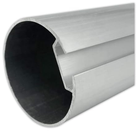 Zignito 38mm Roller Blind Aluminium Tube Suitable for 25-28mm Roller Blind Electric Motor (195cm_38mm_Tube_Pack of 1)
