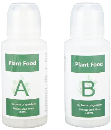 3 Ensembles de Nourriture pour Plantes Hydroponiques, Nutriments de Culture de Plantes Hydroponiques, Fournitures de Nutriments Hydroponiques pour la Plantation Agricole sans Sol