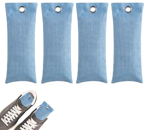 4 Stück Schuheinlagen Schweißfüße, Schuhdeo Gegen Geruch Und Schweiß Schuh Deo Spray Geruchsstop, Shoe Deodorizer Schuhe Geruch Entfernen Anti Schweiß Geruchsentferner Schuhe