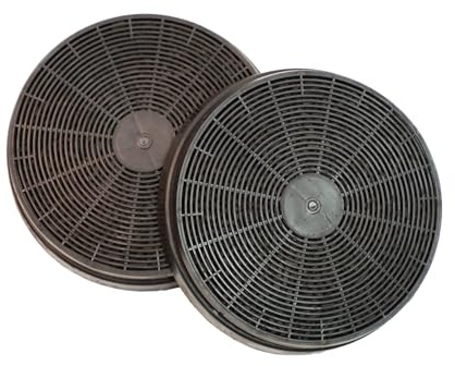 Lot de 2 filtres à charbon 175x34 mm Hotte AS0015184, 49037930 BRANDT