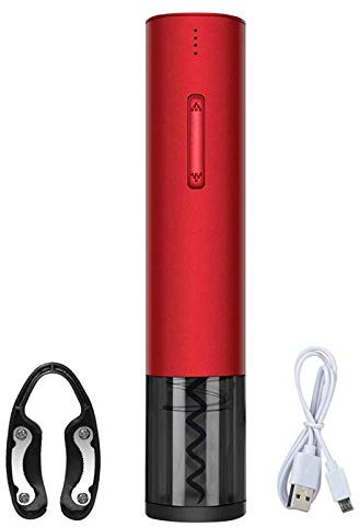 Abrebotellas Abrebotellas Eléctrico Con Cortador De Láminas Abrelatas De Vino Inalámbrico Recargable Sacacorchos Automático