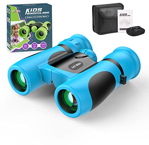 Fernglas Kinder Vergrößerung 8X21, Mini Fernglas Kinder Spielzeug ab 3-12 Jahre, Outdoor Spielzeug Fernrohr Weihnachts Geschenke für Kleine Junge - Konzert, Fußballspiel‌, Wandern