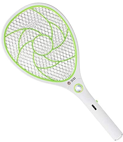 LILOVE Matamoscas Eléctricas, Apagado Automático Eléctrico A Prueba De Moscas Se Puede Cargar A Través del USB Al Aire Libre Mosquito Raqueta Eléctrica Bug Mosquito (2)