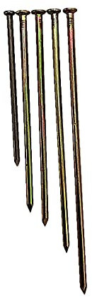 Carpintería pequeña uñas de hierro, uñas, clavos alargados, 2, 2.5, 6, 7, 8, 9, 10, 12 pulgadas-Uñas de acero * 4 pulgadas * 35