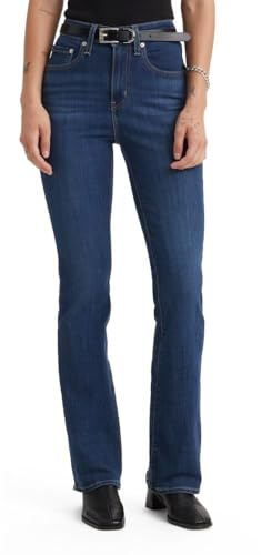 Levi's 725 High Rise Bootcut Vaqueros, Blue Wave Rinse, 26W / 32L Mujer