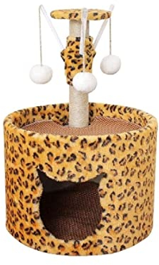 ASHSDI Katzen Kletterbaum Katzenbaum Hoch Katzenstreu Für Alle Jahreszeiten Kann Als Katzenklettergerüst, Kratzbaumbrett, Pfostensprungplattform, Katzenspielzeug Verwendet Werden Katzenmöbel