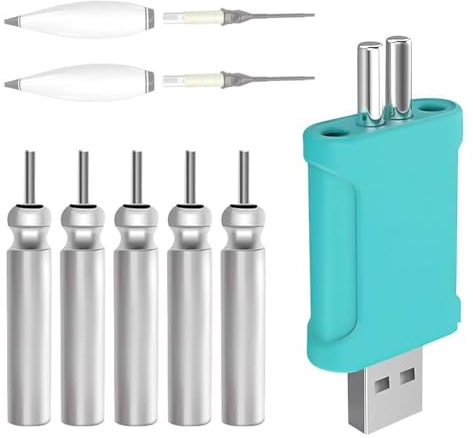 Dhqkqg CR 425 LED Posa Pesca Batteria Ricaricabile, Batteria Da Pesca A LED, Batteria Galleggiante Da Pesca A Led, Ricaricabile USB, Ideale Per La Pesca,Per Pesca Al Lago O Al Fiume,Accessori da Pesca