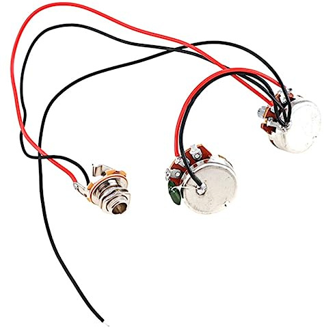 Bass Gu55 Verdrahtungsschaltung für E-bass Tonabnehmer Metall | Aktive Gitarrenverstärkerschaltung, Frequenzregelung für Musikinstrumentenstimme, Leicht zu Montieren