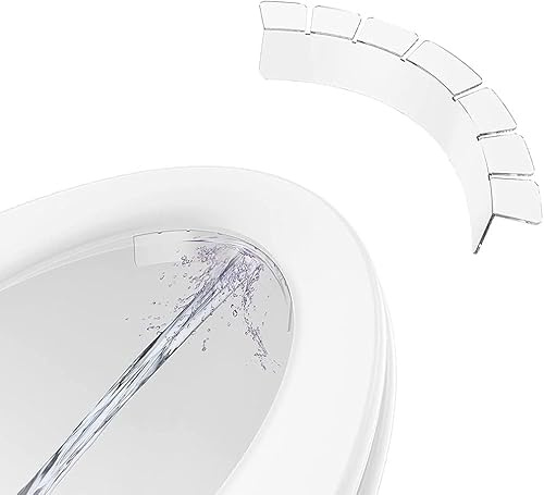 Toilet Seat Splash Guard Transparent Potty Training PIPI Splash Guard Waterproof Urine Deflector for Children and Adults