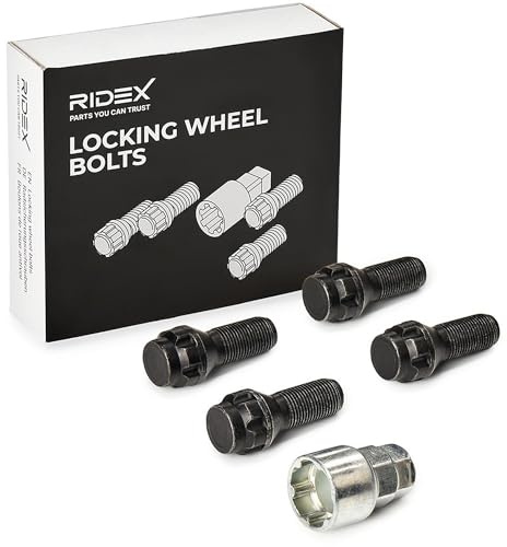 RIDEX 100092L0006 Bulloni antifurto Anteriore Posteriore Compatibilità con BMW 1 Hatchback F20