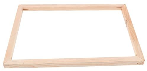HEMOTON Ölgemälde Keilrahmen 40x50cm Holzrahmen Satz für Leinwand mit Glatter Oberfläche Geeignet für Selbstgemacht Arts und Display Rack