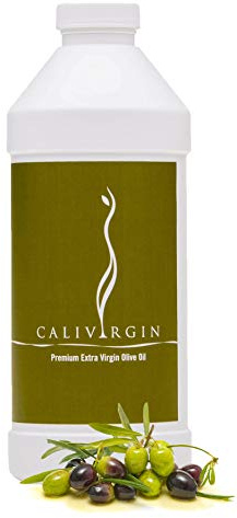 Calivirgin Premium Extra Virgin Olive Oil (1 Liter Refill Bottle) - Organically and Sustainably Produced in California - Gold-Medal Winner
