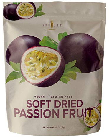 Amphora Soft Dried Passion Fruit Chunks 3.5 Oz Each (Pack of 1)