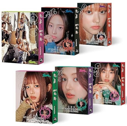 NEWJEANS OMG 1. Winter-Single-Album (MESSAGE CARD Ver. - HANNI) K-POP versiegelt