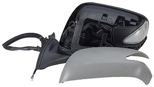 CG94 Retrovisor eléctrico RIB. C/Faro izquierdo [lado del conductor] para coche: JAZZ – Carcasa para barnizar – 7 pines