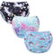 Codkkre Pañales para Nadar para Bebés Bañador Pañal Reutilizable Bañador para Piscinas 3PCS Ajustable y Lavable niño niña talla 0-36 meses(Unicornio+Arco Iris+Sirena)