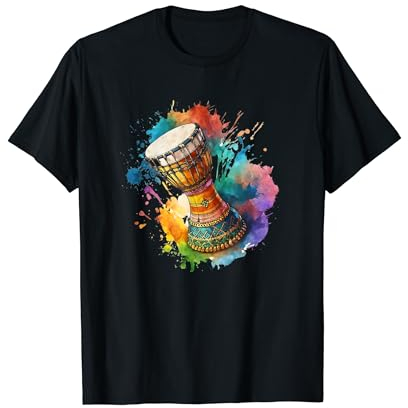 Percussion Djembe Drum Grafik T-Shirt